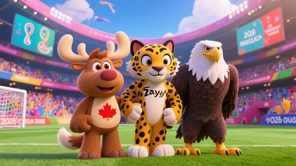 揭秘2026世界杯吉祥物：Maple、Zayu与Clutch背后的文化密码与狂欢寓意